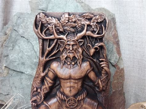Wiccan horned forest god